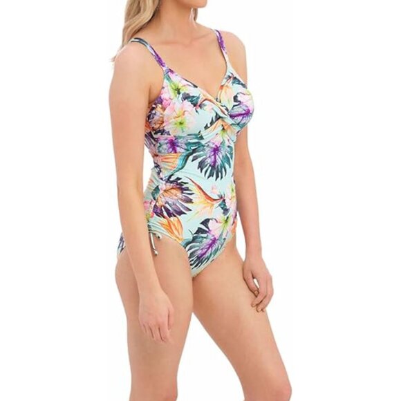 NWT Fantasie Women's Paradiso Underwire Twist Front Swimsuit Size 32J - Picture 3 of 7